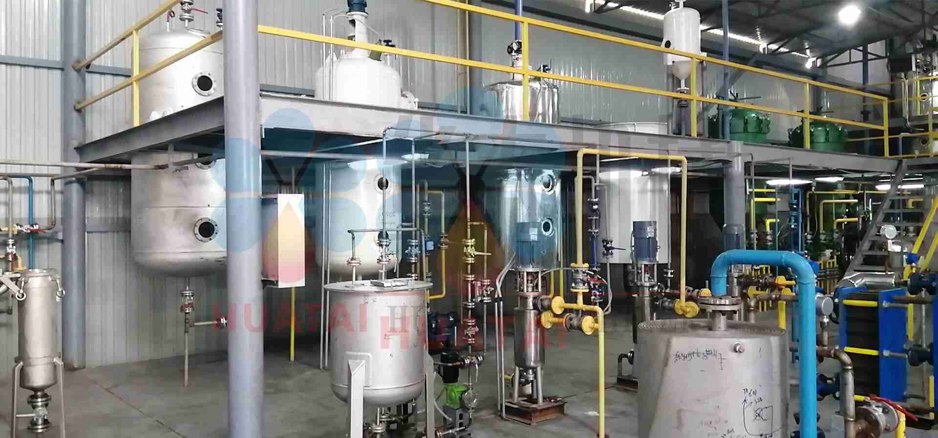 sunflower oil refining