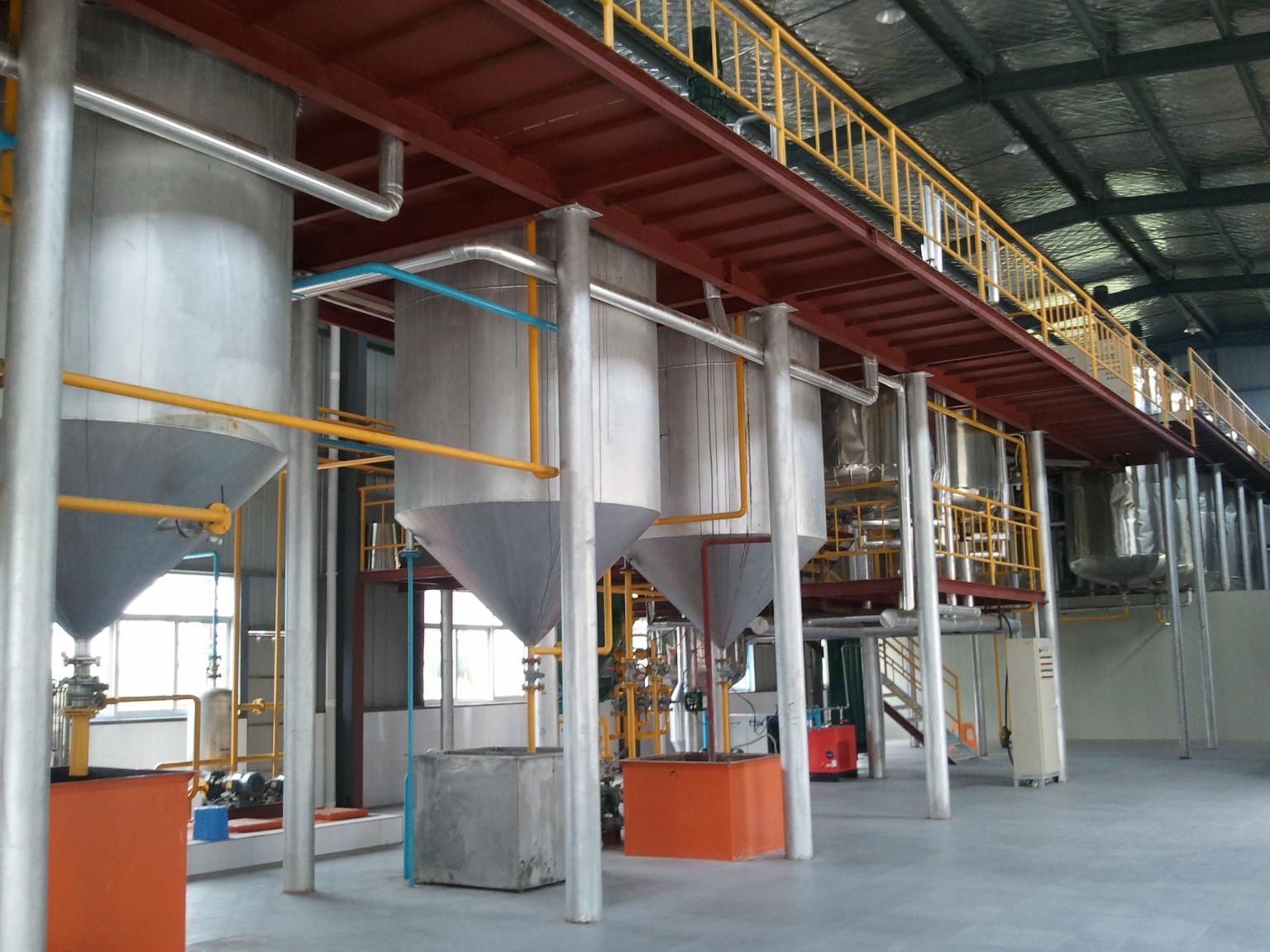 soybean oil refinery machine