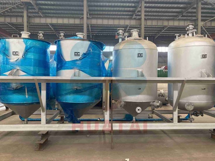 edible oil refining plant