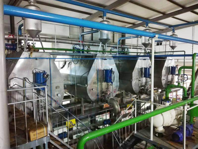 What are the processes of animal fat oil refining equipment?