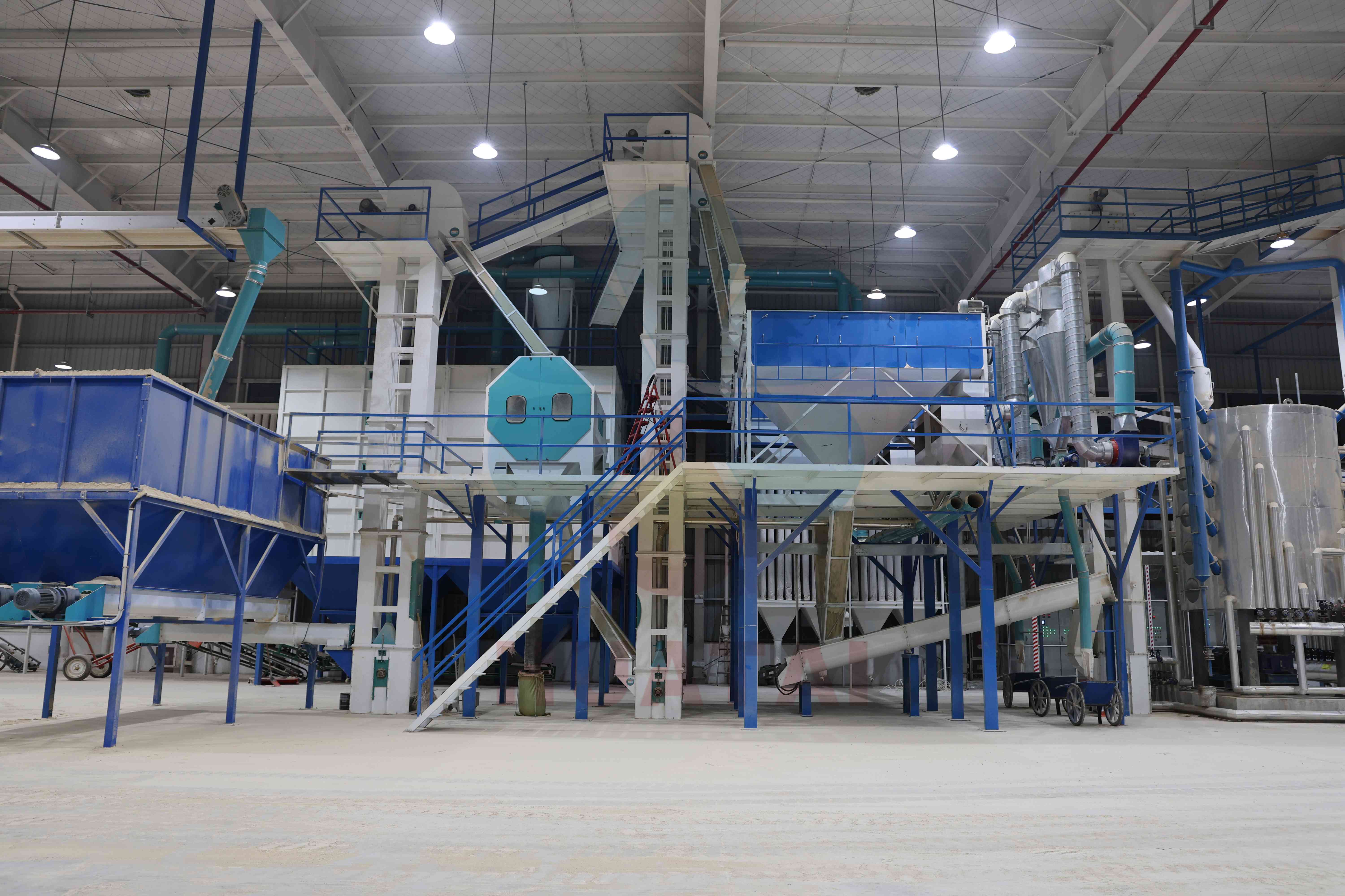 rice bran pretreatment machine