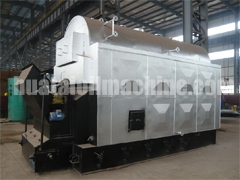 Coal/ wood fired steam boiler (Automatic chain)