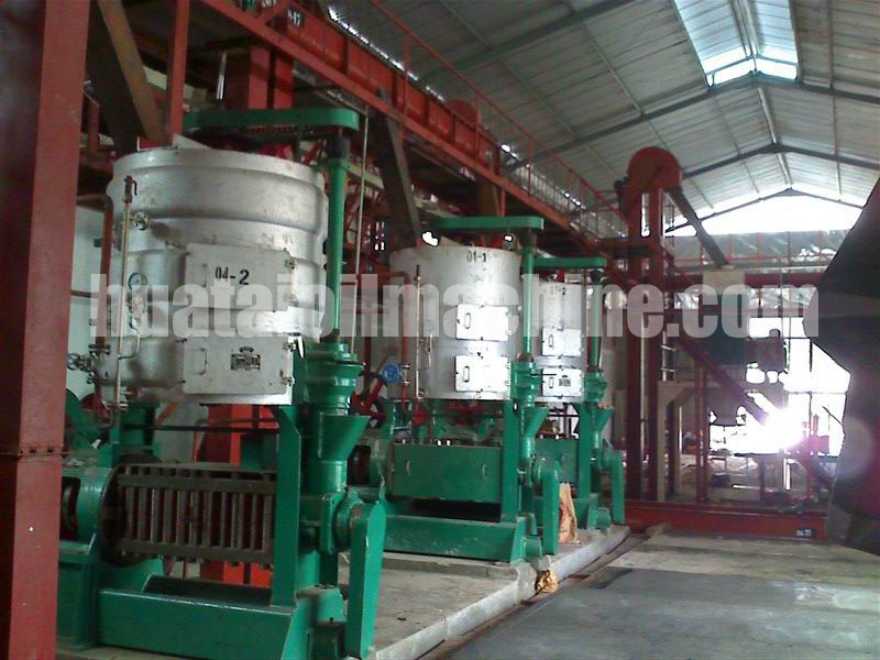 Coconut Oil Extraction Production Line/Copra Oil Extraction Machine