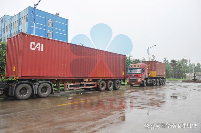 The 100 tons of palm oil refining project produced by Huatai Group was delivered to the Democratic Republic of Congo