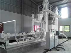 Rice Bran Extrusion Section