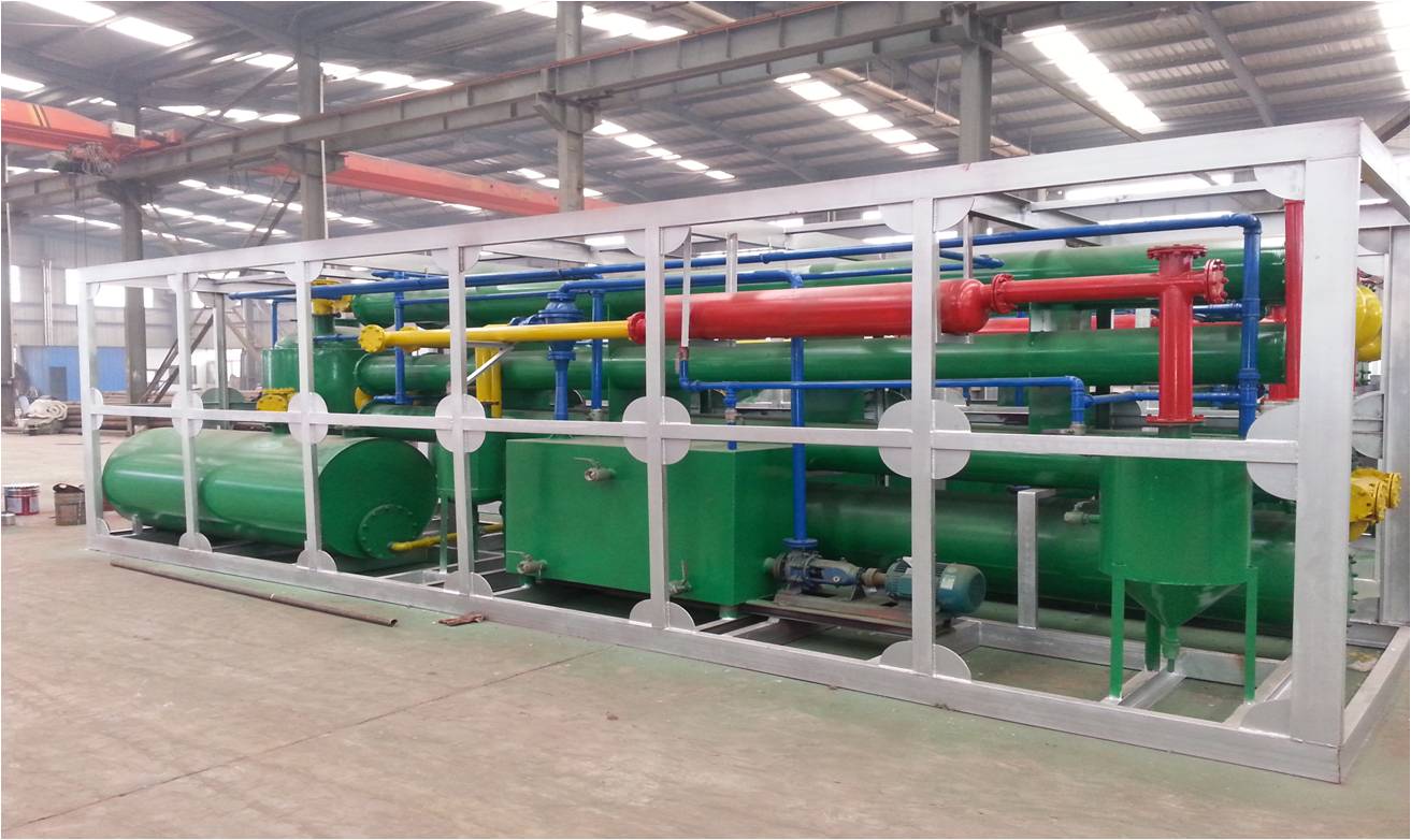 Waste tire pyrolysis equipment